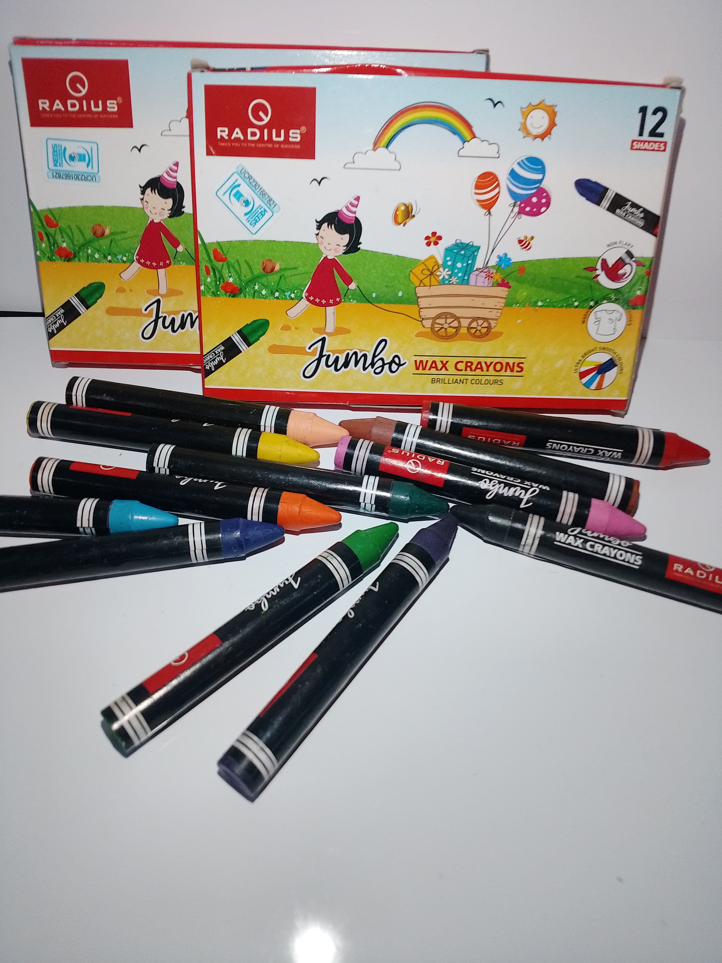 JUMBO RADIUS CRAYONS