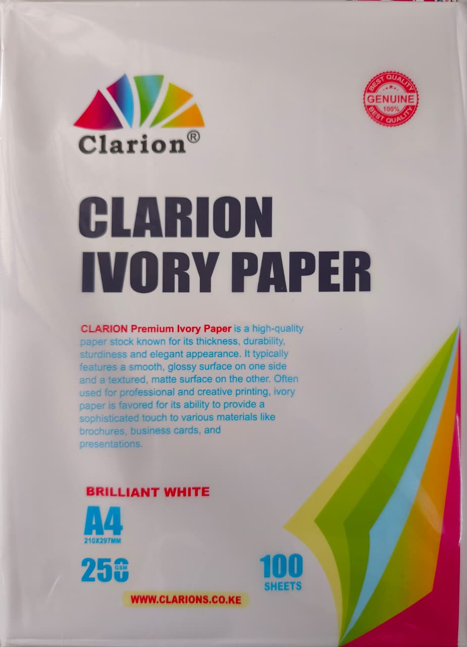 IVORY PAPER  PREMIUM QUALITY PAPER