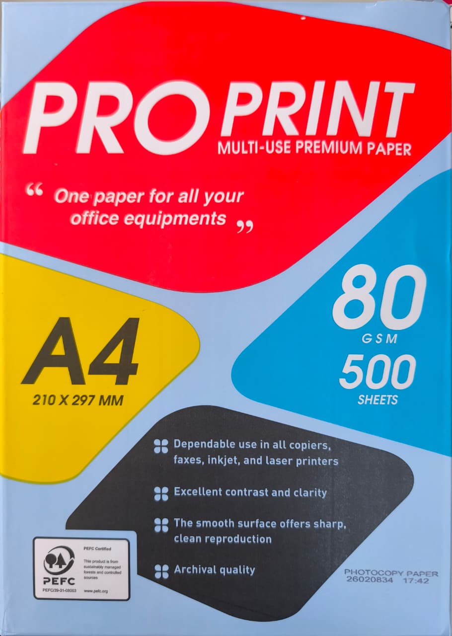 PROPRINT PRINTING PAPERS